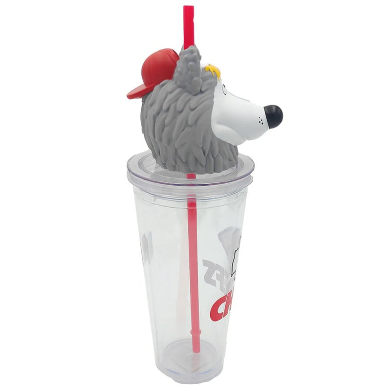 Termo Kansas City Chiefs Mascot Sipper 24 oz Pegasus Sports