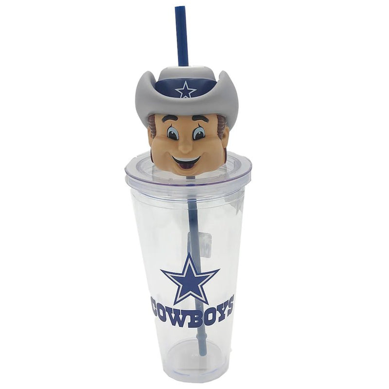 Termo Dallas Cowboys Mascot Sipper 24 oz Pegasus Sports