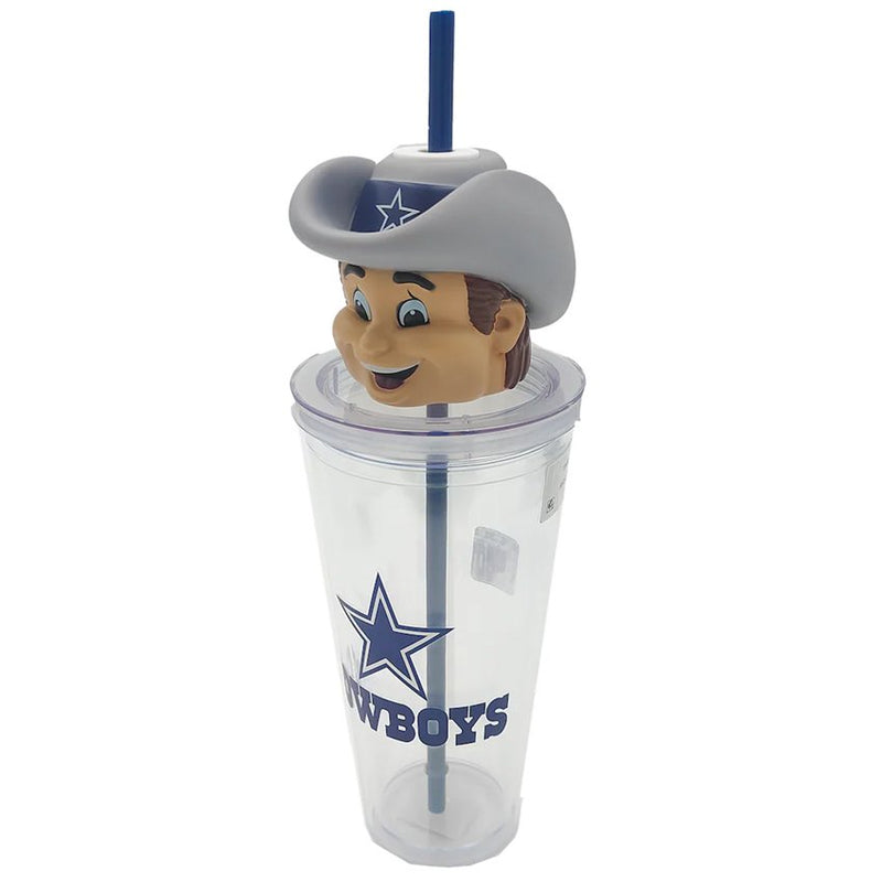 Termo Dallas Cowboys Mascot Sipper 24 oz Pegasus Sports