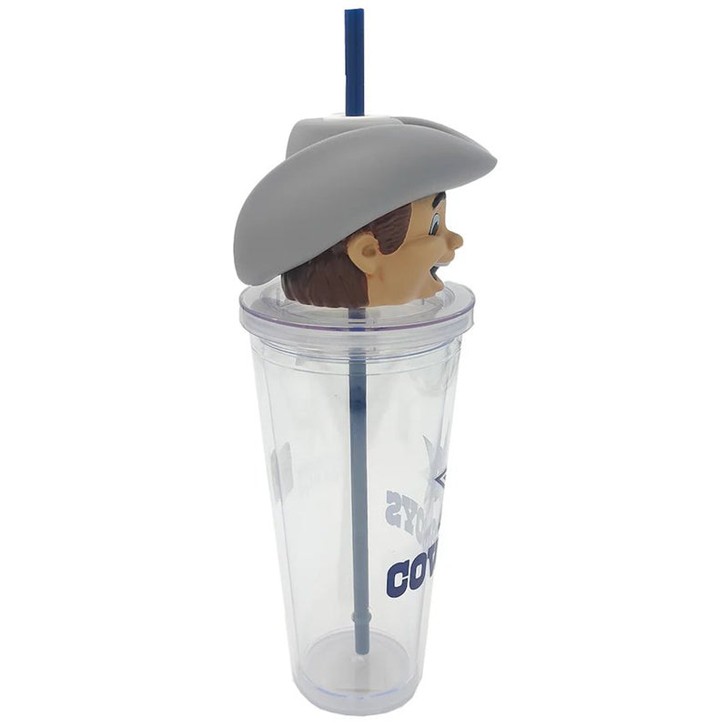 Termo Dallas Cowboys Mascot Sipper 24 oz Pegasus Sports