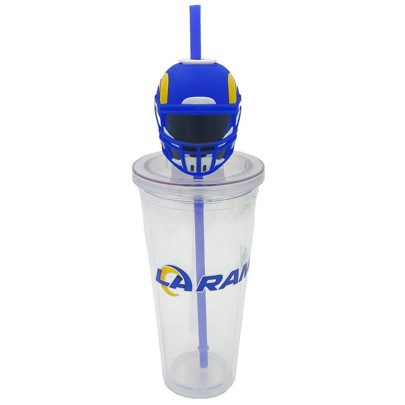 Termo Los Angeles Rams Mascot Sipper 24 oz Pegasus Sports