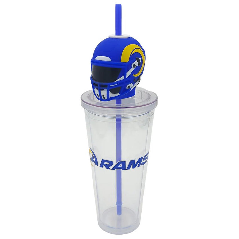 Termo Los Angeles Rams Mascot Sipper 24 oz Pegasus Sports