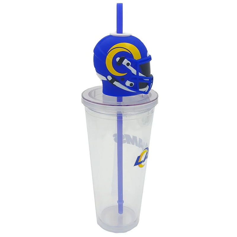 Termo Los Angeles Rams Mascot Sipper 24 oz Pegasus Sports