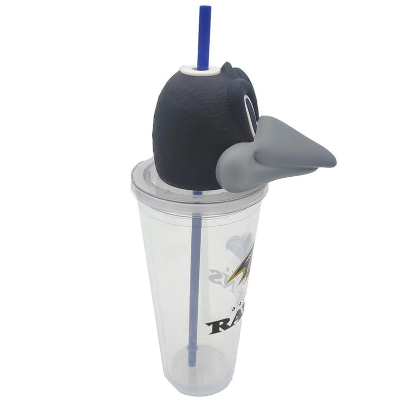 Termo Baltimore Ravens Mascot Sipper 24 oz Pegasus Sports