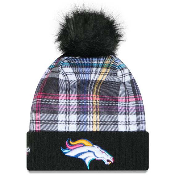 Gorro Beanie Denver Broncos Crucial Catch 2024 New Era Mujer