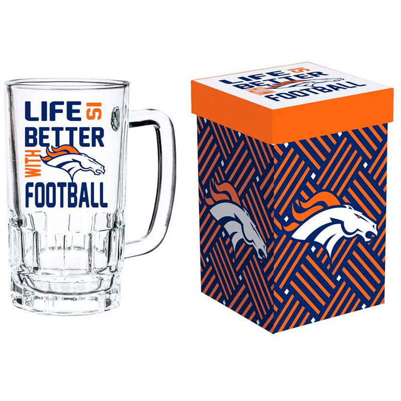Tarro Denver Broncos Boxed 18 oz Evergreen