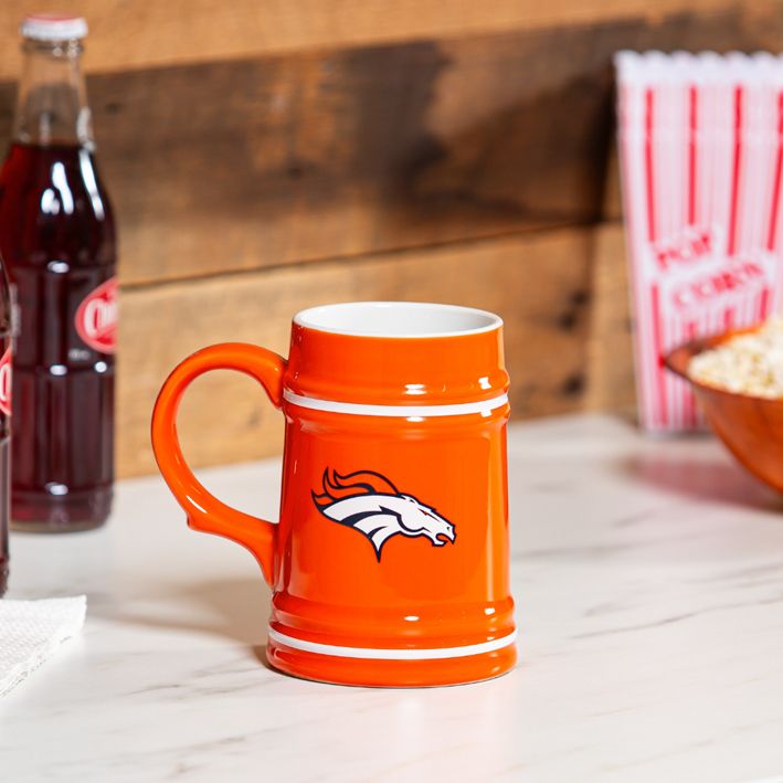 Tarro Denver Broncos Stein 24 oz Evergreen Verde