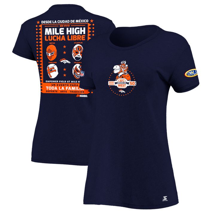 Playera Denver Broncos Dama Cmll Mujer
