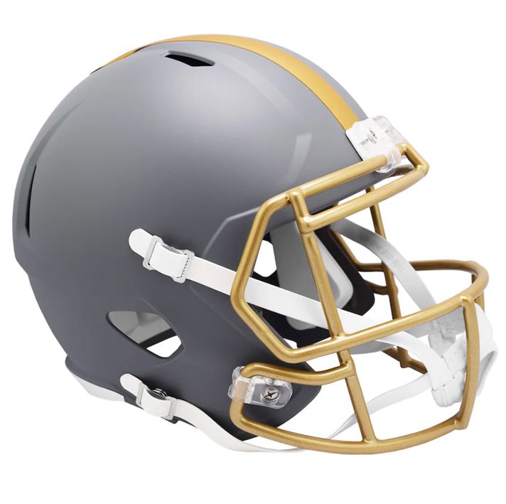 Casco Réplica Cleveland Browns Speed Slate Riddell Café