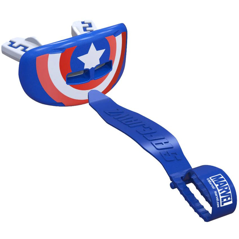 Protector Bucal SAFEJAWZ Fits All Captain America Marvel