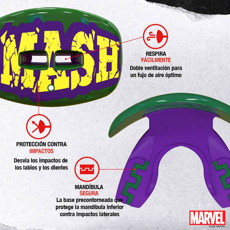 Protector Bucal SAFEJAWZ Fits All Hulk Marvel
