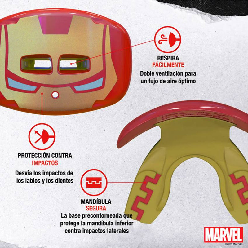 Protector Bucal SAFEJAWZ Fitz All Ironmanmarvel