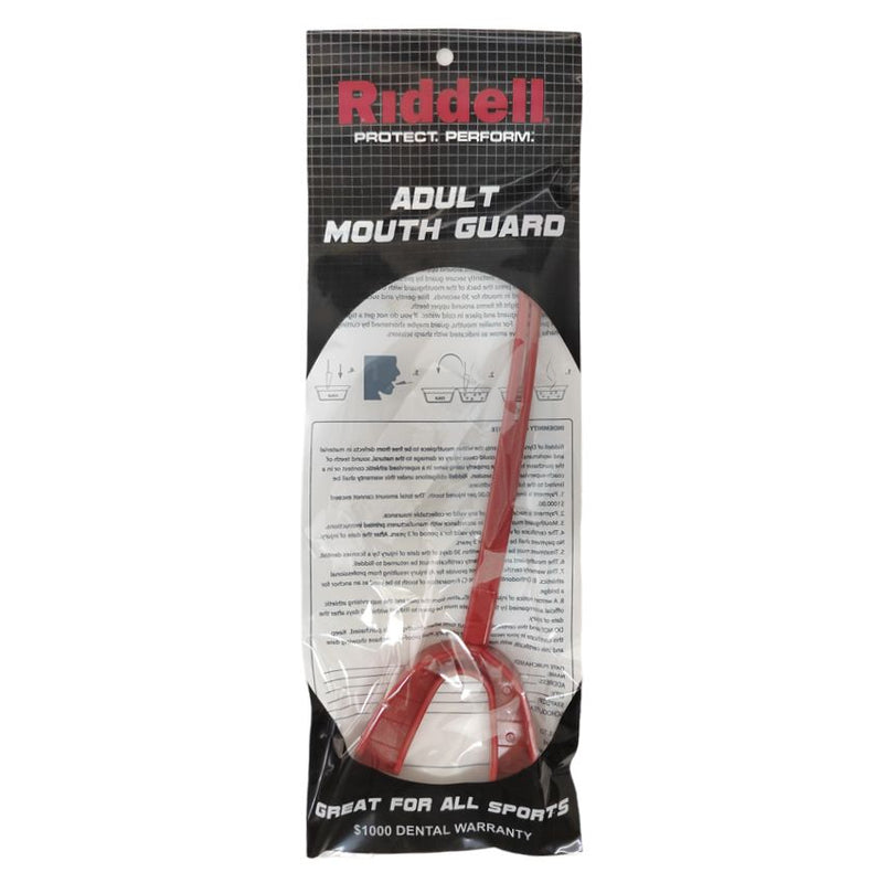 Protector Bucal Riddell Rojo