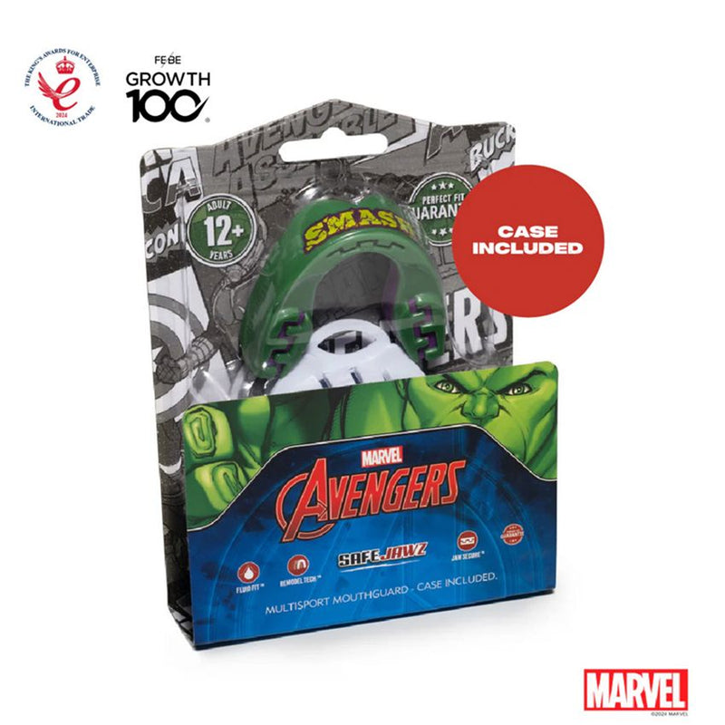 Protector Bucal SAFEJAWZ Hulk Marvel