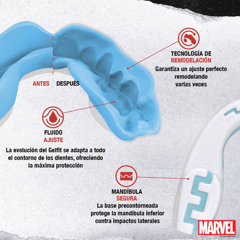Protector Bucal SAFEJAWZ Spidergwen Marvel