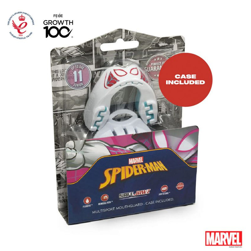 Protector Bucal SAFEJAWZ Spidergwen Marvel Niño