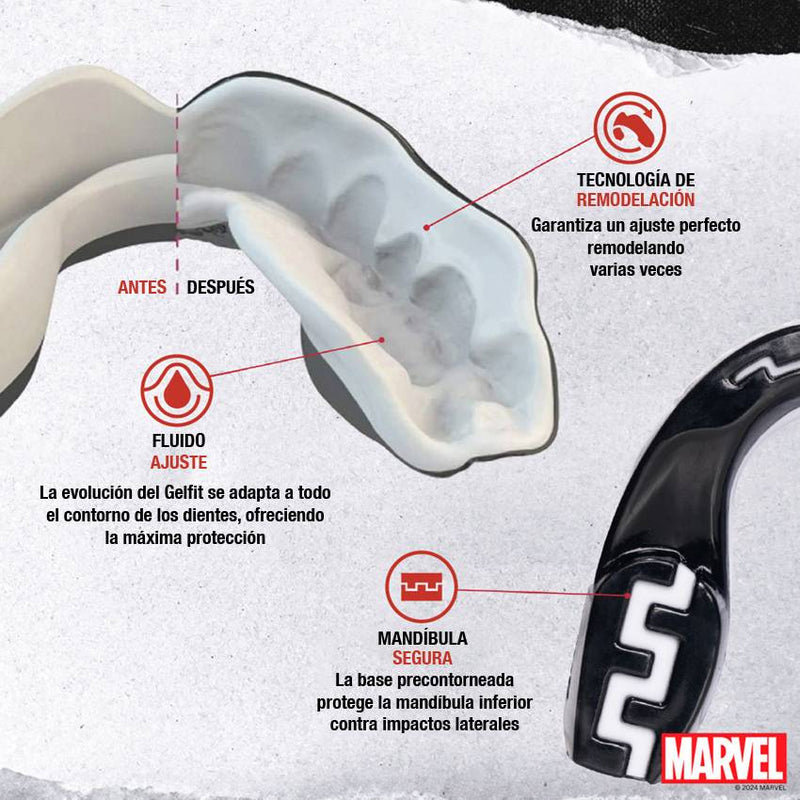 Protector Bucal SAFEJAWZ Venom Marvel