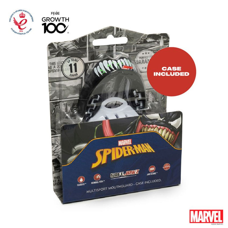 Protector Bucal SAFEJAWZ Venom Marvel Niño