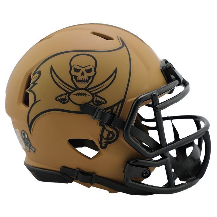 Minicasco Tampa Bay Buccaneers Speed Salute to Service 2023 Riddell