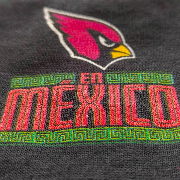 Playera Arizona Cardinals Big Luchador Rojo
