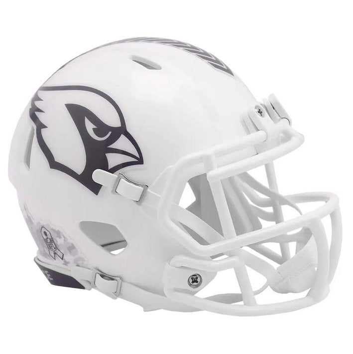 Minicasco Arizona Cardinals Speed Salute to Service 2024 Riddell