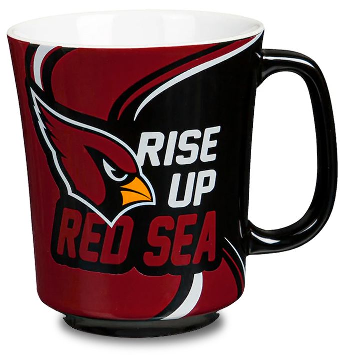 Taza Arizona Cardinals Boxed 14 oz Evergreen