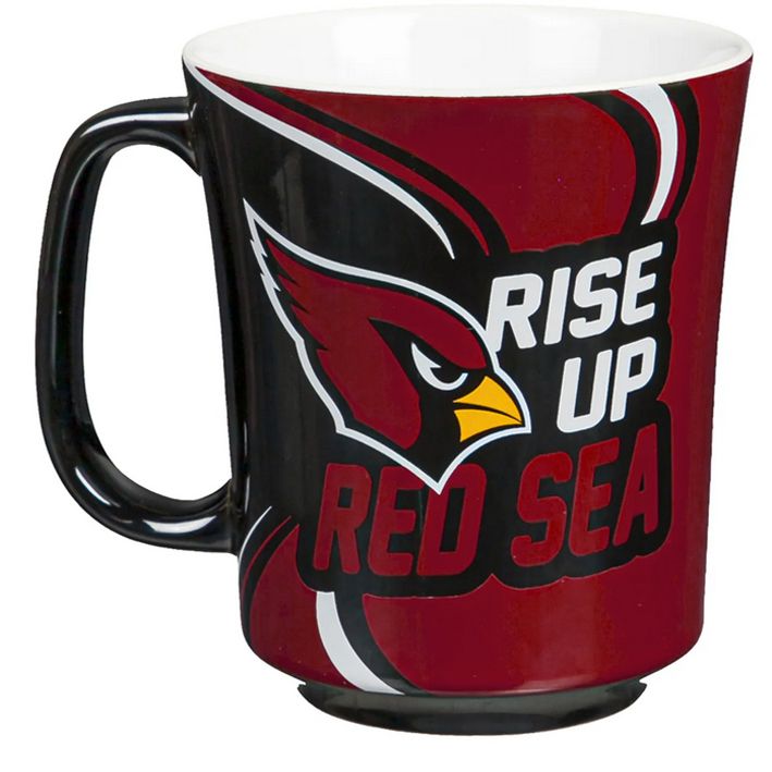 Taza Arizona Cardinals Boxed 14 oz Evergreen
