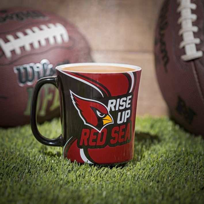 Taza Arizona Cardinals Boxed 14 oz Evergreen
