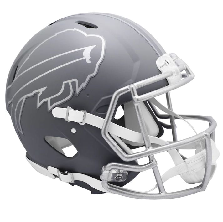 Casco Réplica Buffalo Bills Speed Slate Riddell Gris Pizarra