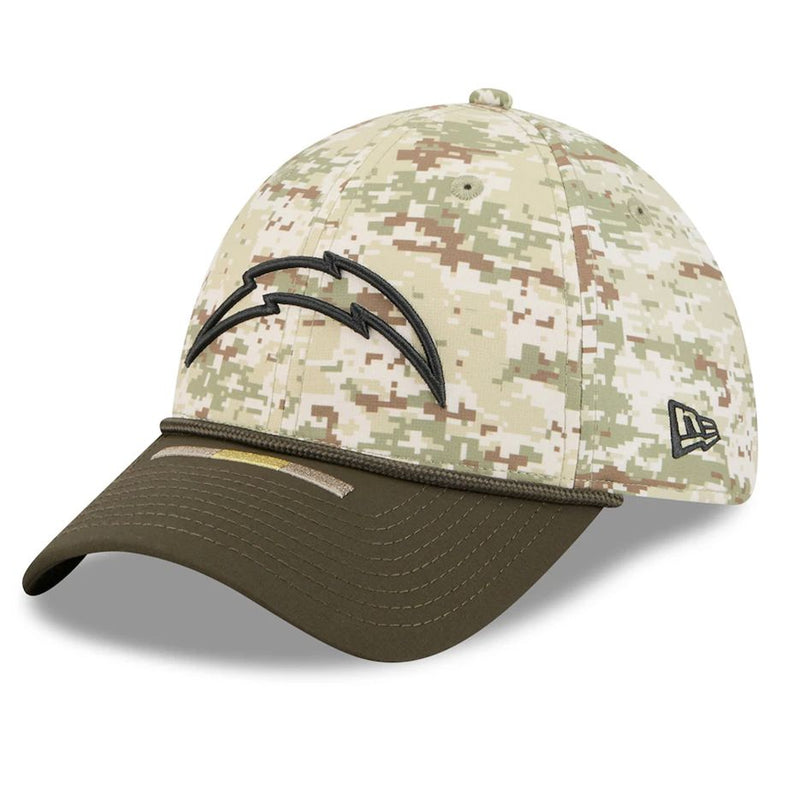 Gorra 39THIRTY Los Angeles Chargers Salute to Service 2025 New Era Camuflaje