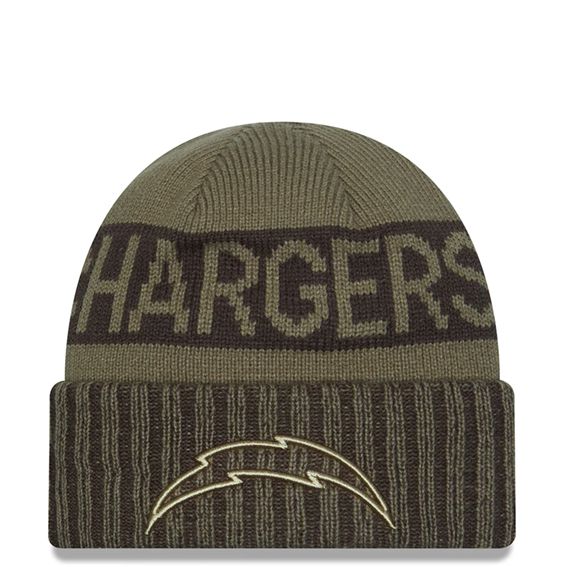 Gorro Beanie Los Angeles Chargers Salute to Service 2025 Dkm New Era