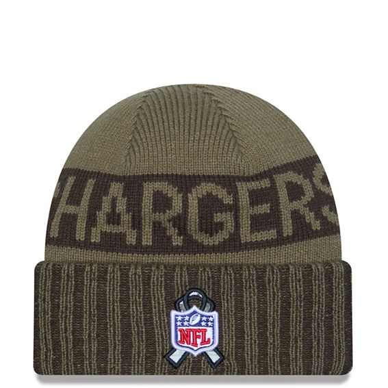 Gorro Beanie Los Angeles Chargers Salute to Service 2025 Dkm New Era