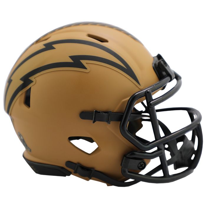 Minicasco Los Angeles Chargers Speed Salute to Service 2023 Riddell