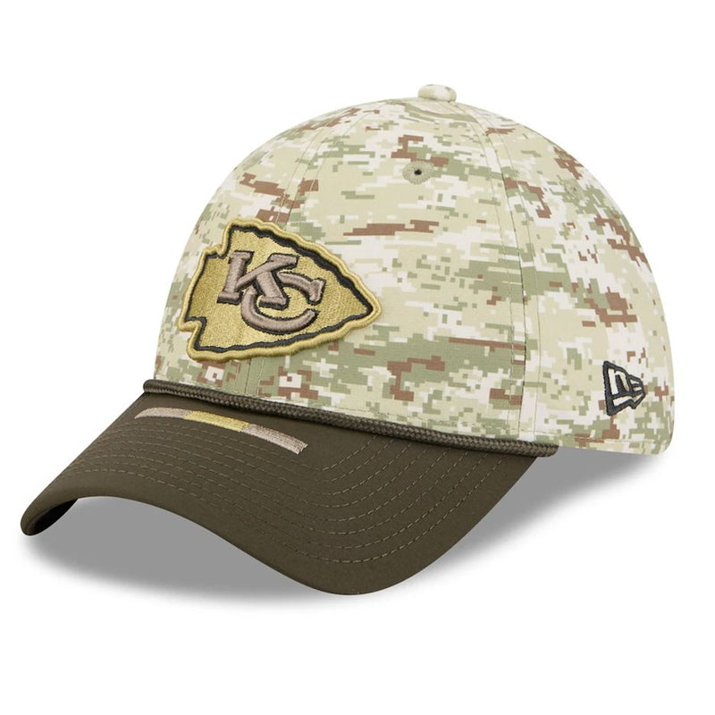 Gorra 39THIRTY Kansas City Chiefs Salute to Service 2025 New Era Camuflaje