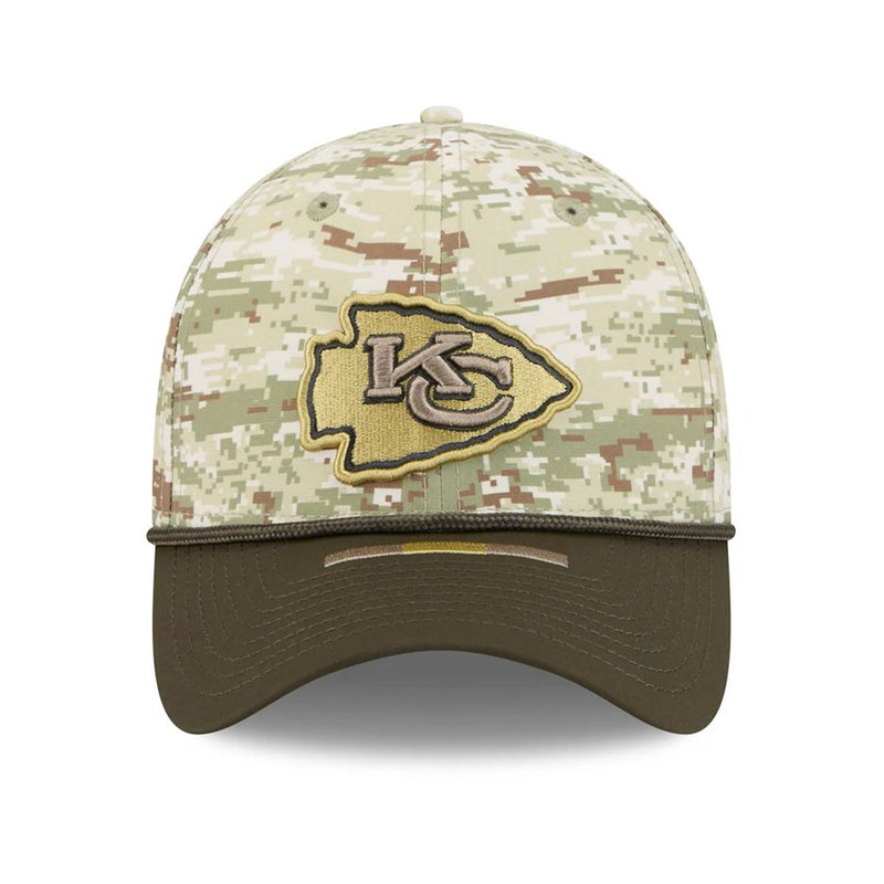 Gorra 39THIRTY Kansas City Chiefs Salute to Service 2025 New Era Camuflaje