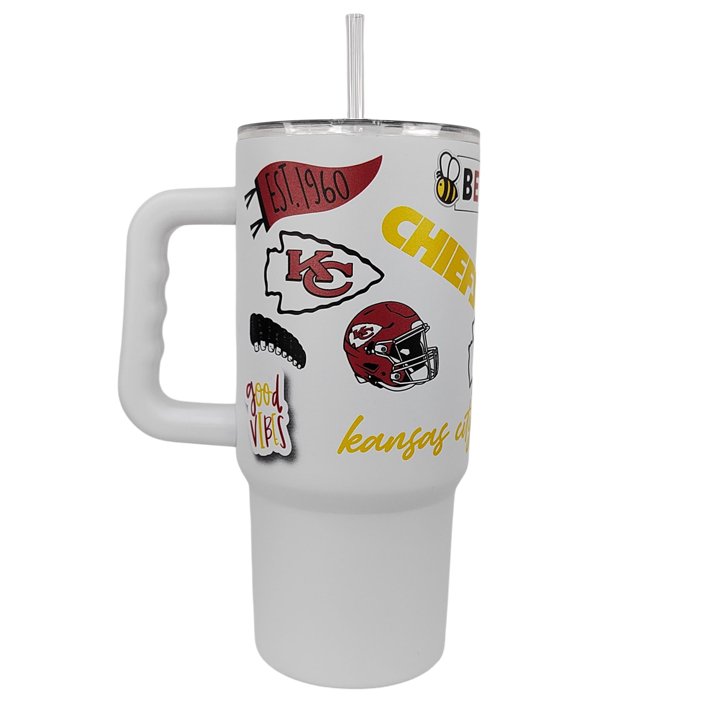 Termo Kansas City Chiefs Native 24 oz Logo Brands