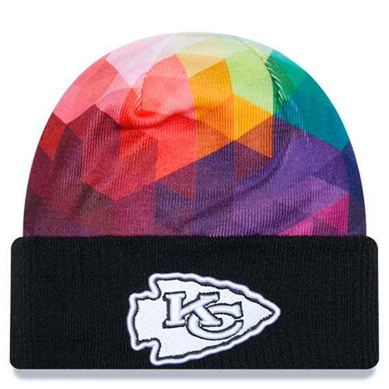 Gorro Beanie Kansas City Chiefs Crucial Catch 2023 New Era