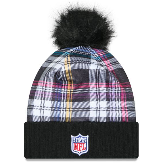 Gorro Beanie Kansas City Chiefs Crucial Catch 2024 New Era Mujer