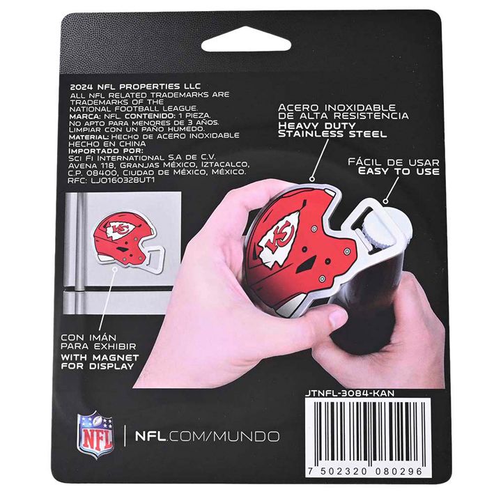 Imán Destapador Kansas City Chiefs Magnet Sci Fi