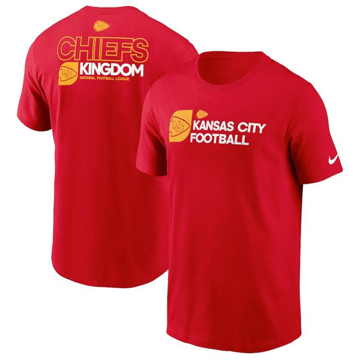 Playera Kansas City Chiefs Outline Nike