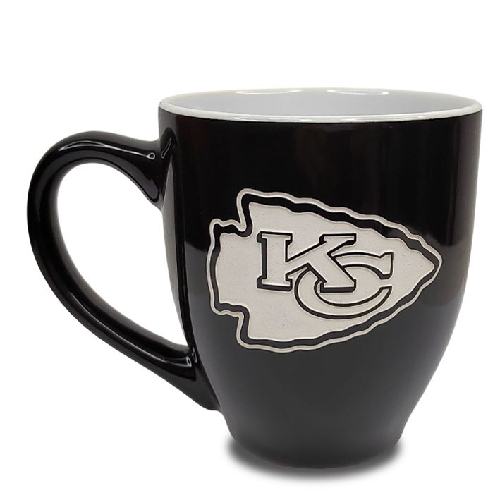Taza Kansas City Chiefs 15 oz Negro