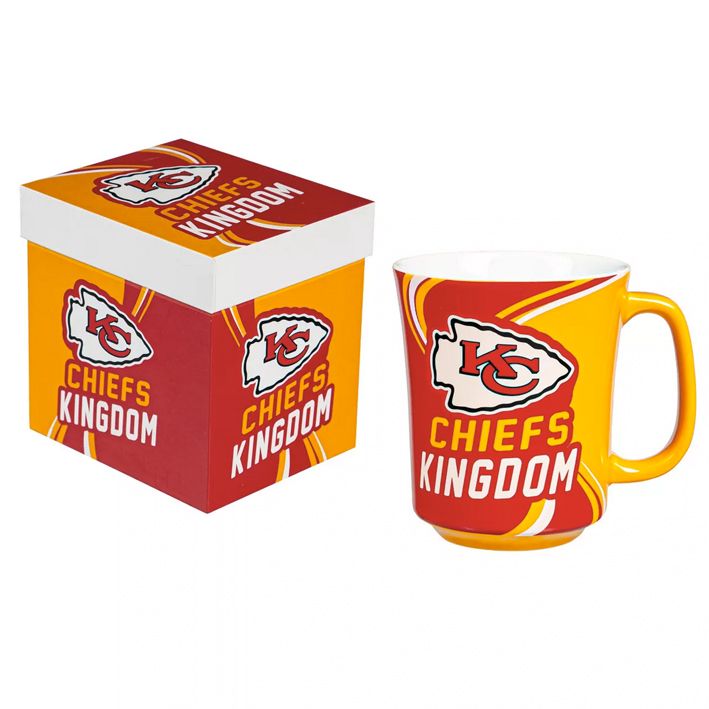 Taza Kansas City Chiefs Boxed 14 oz