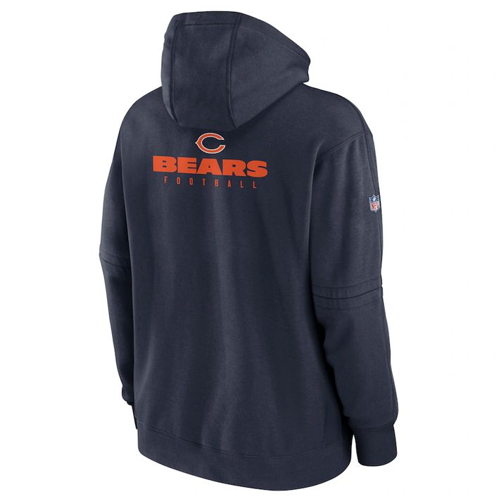 Sudadera Chicago Bears Club Fleece Pullover Nike Hombre