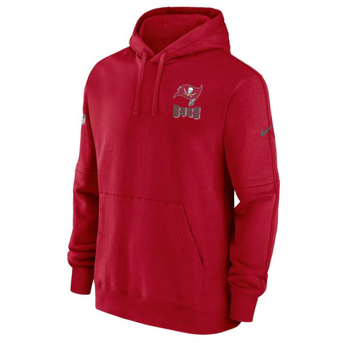 Sudadera Tampa Bay Buccaneers Club Fleece Pullover Nike Hombre