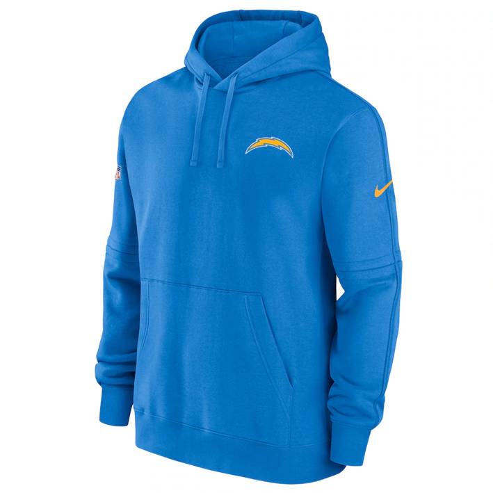 Sudadera Los Angeles Chargers Club Fleece Pullover Nike Hombre