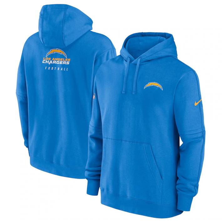 Sudadera Los Angeles Chargers Club Fleece Pullover Nike Hombre