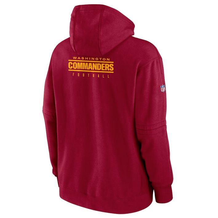 Sudadera Washington Commanders Club Fleece Pullover Nike Hombre