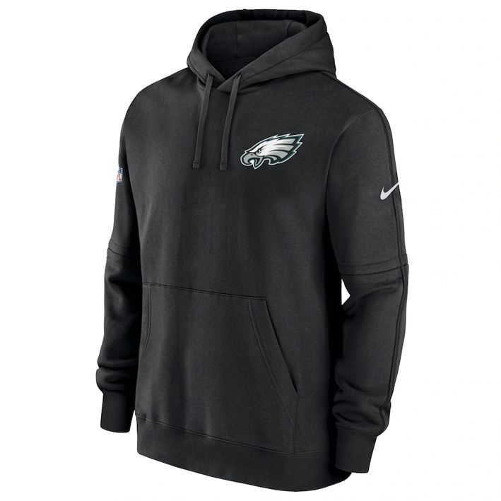 Sudadera Philadelphia Eagles Club Fleece Pullover Nike Hombre