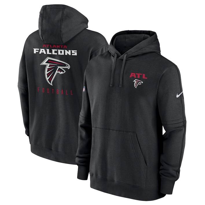 Sudadera Atlanta Falcons Club Fleece Pullover Nike Hombre