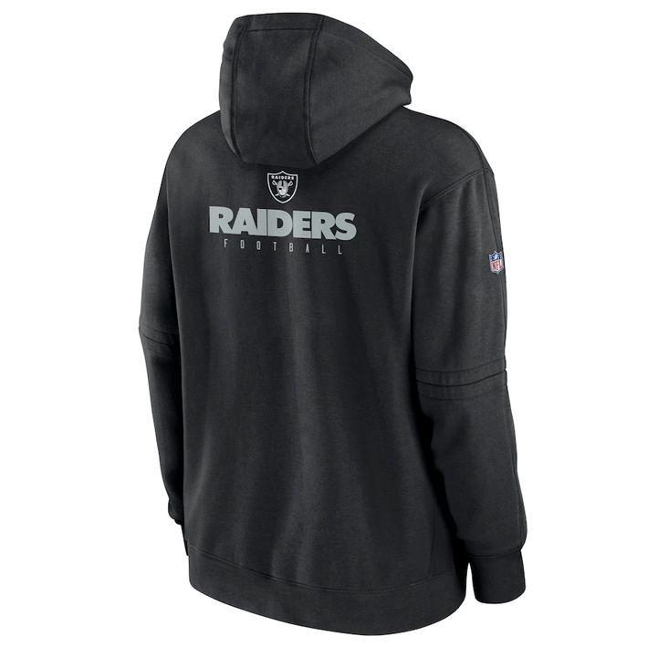 Sudadera Las Vegas Raiders Club Fleece Pullover Nike Hombre